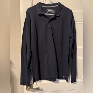 Eddie Bauer Long Sleeve Polo Shirt